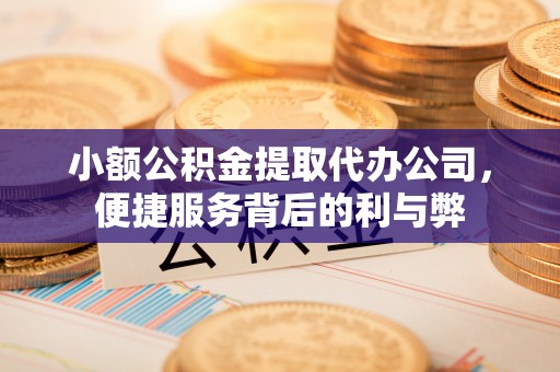 宁海小额公积金提取代办公司，便捷服务背后的利与弊